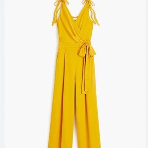 J.Crew Collection wide-leg jumpsuit in satin-crepe